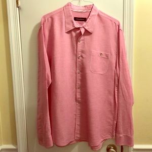 Tommy Bahama linen XL casual button down shirt